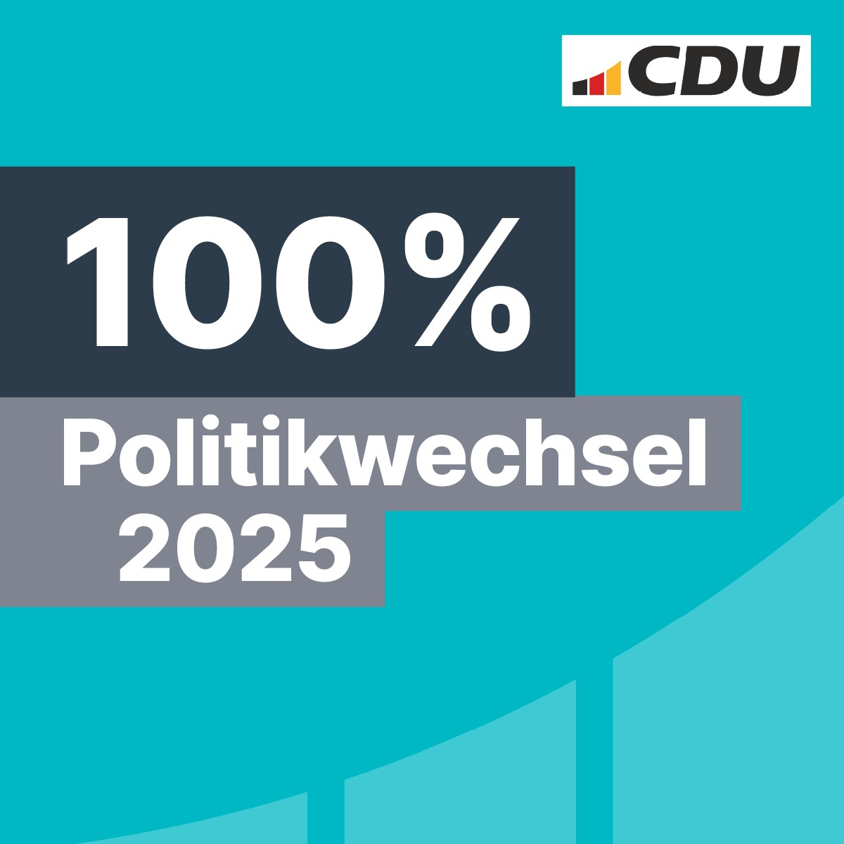 Politikwechsel fr Deutschland?lautet der Titel. Und das ist auch unser Plan fr Deutschland.